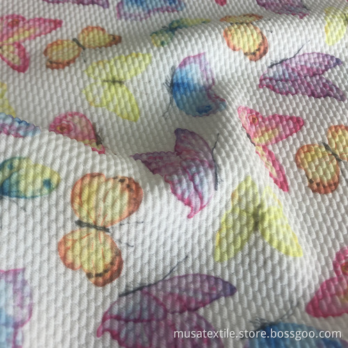 Acceptez la personnalisation du tissu de balle en polyester à imprimé numérique personnalisation